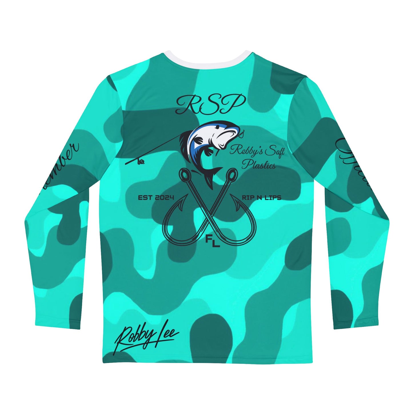 RSP Teal Camo Long Sleeve Shirt