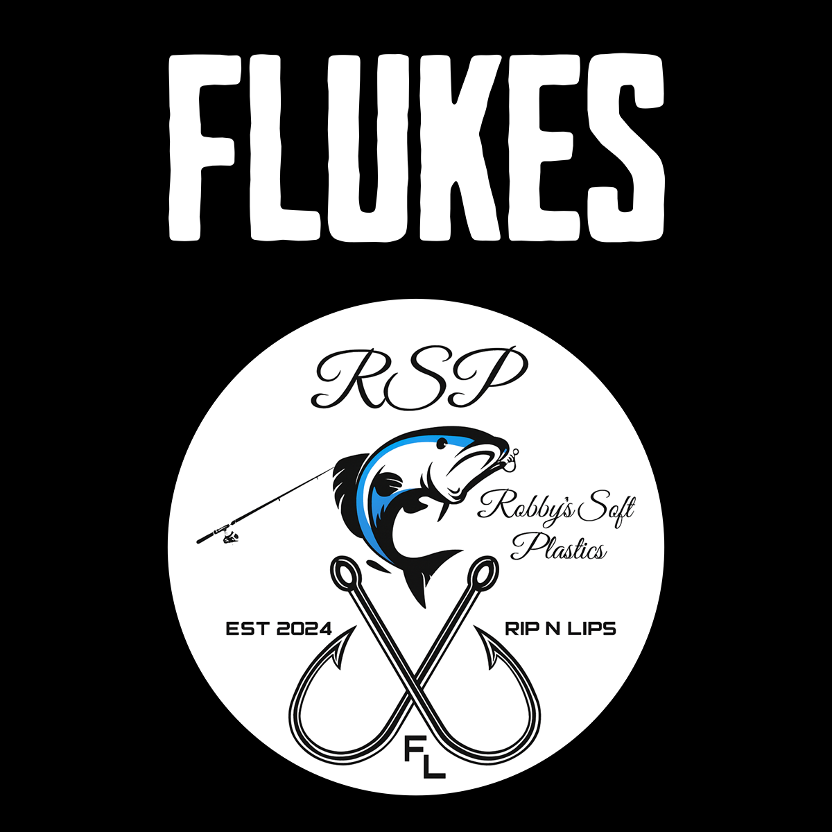 Blue Pearl Soft Plastic Flukes (8-Pack)