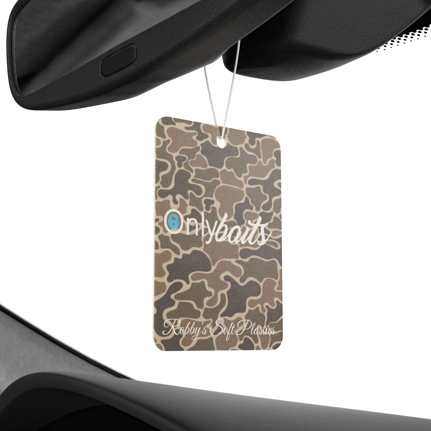 Camo Only Baits Robbys Soft Plastics air freshener