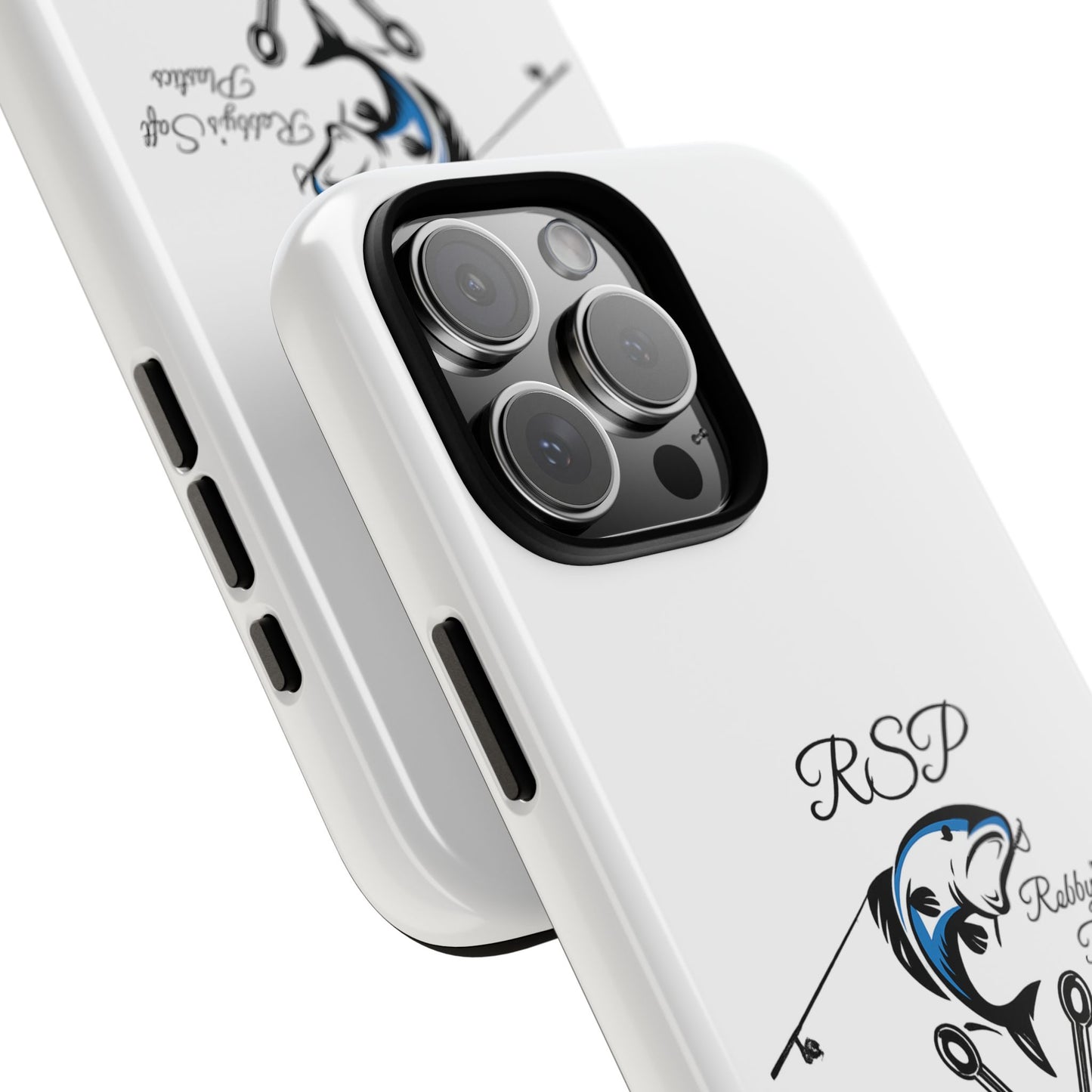 Fishing Logo Phone Case — “Robby Lee” Tough Cases Protective iPhone Cover