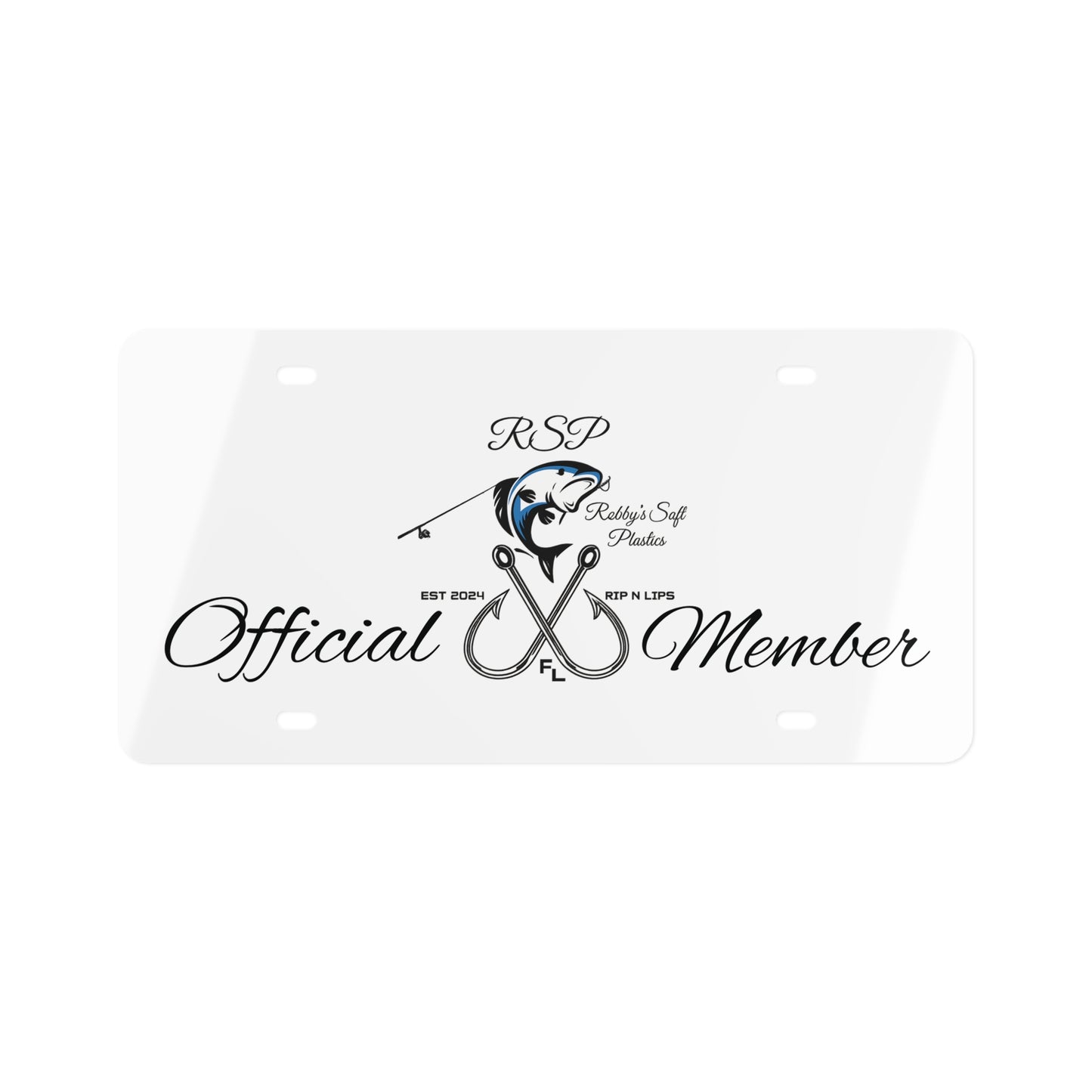 RSP Official Member License Plate
