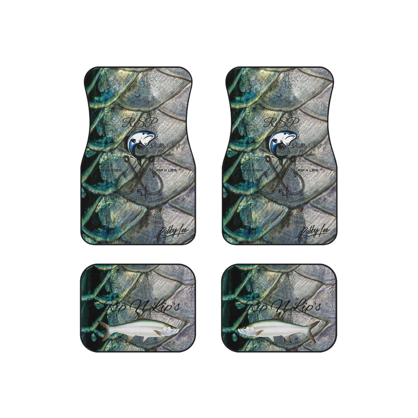 RSP Floor Mats Front and Rear (Set of 4)