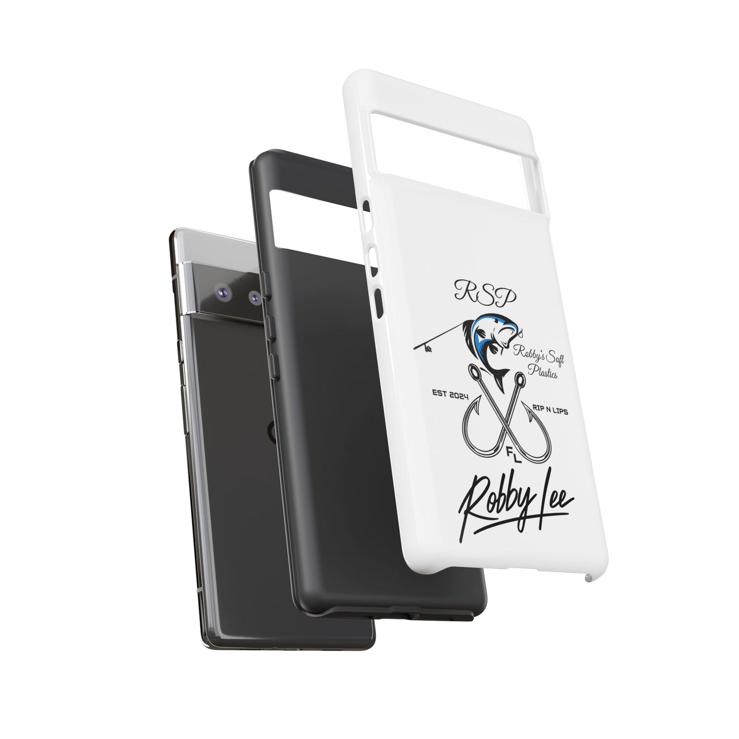 Fishing Logo Phone Case — “Robby Lee” Tough Cases Protective iPhone Cover