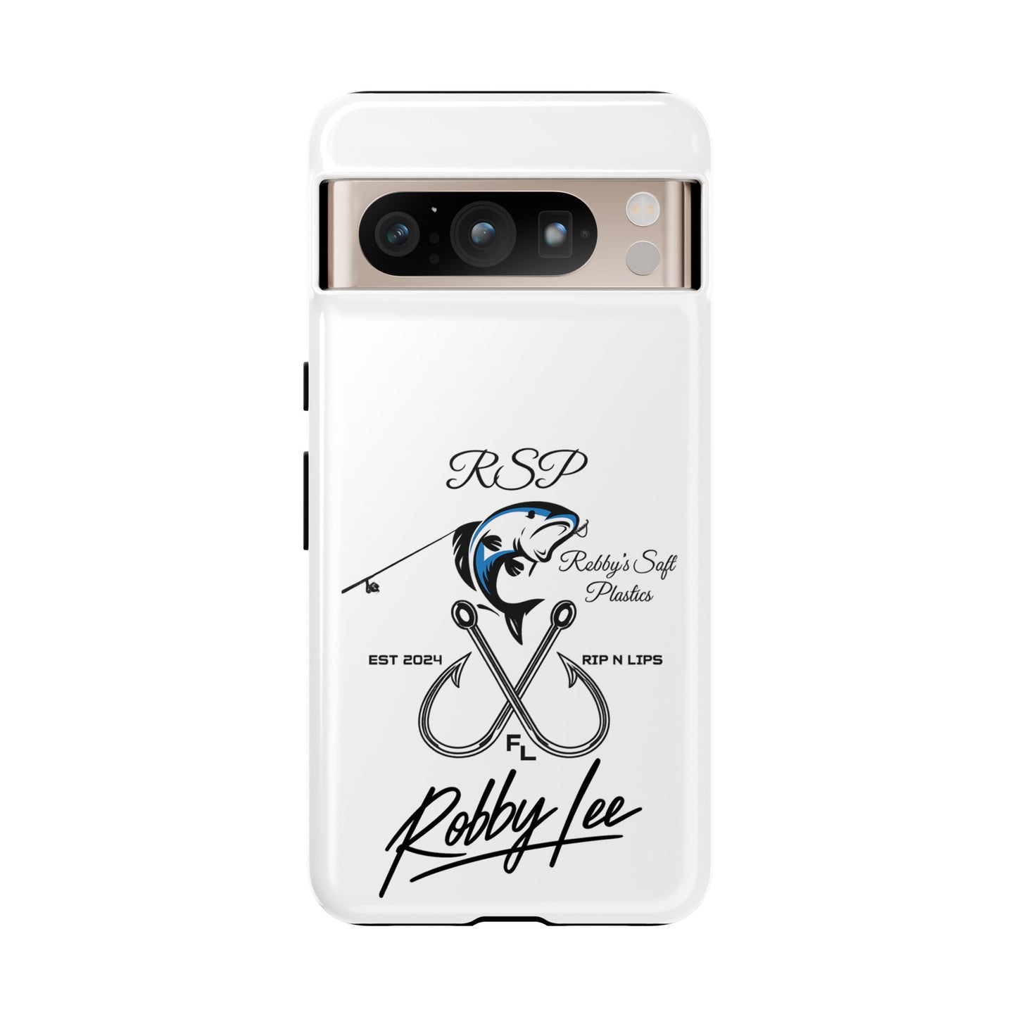 Fishing Logo Phone Case — “Robby Lee” Tough Cases Protective iPhone Cover