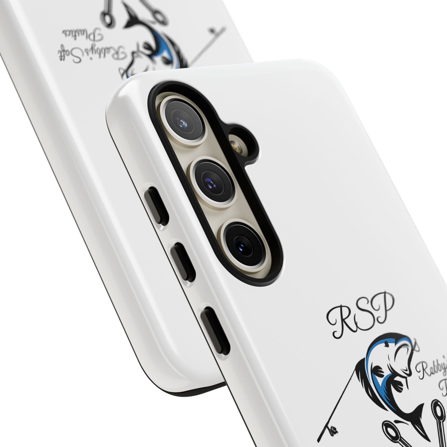 Fishing Logo Phone Case — “Robby Lee” Tough Cases Protective iPhone Cover