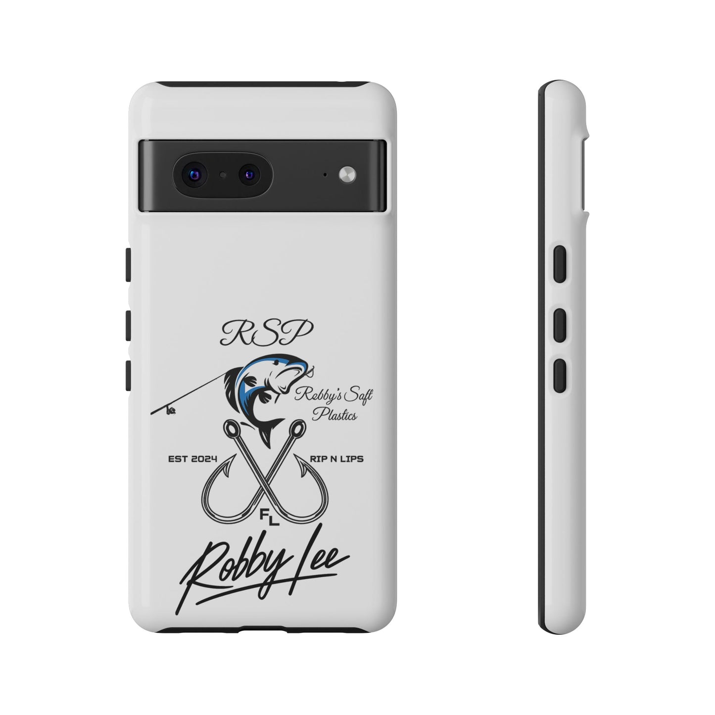 Fishing Logo Phone Case — “Robby Lee” Tough Cases Protective iPhone Cover