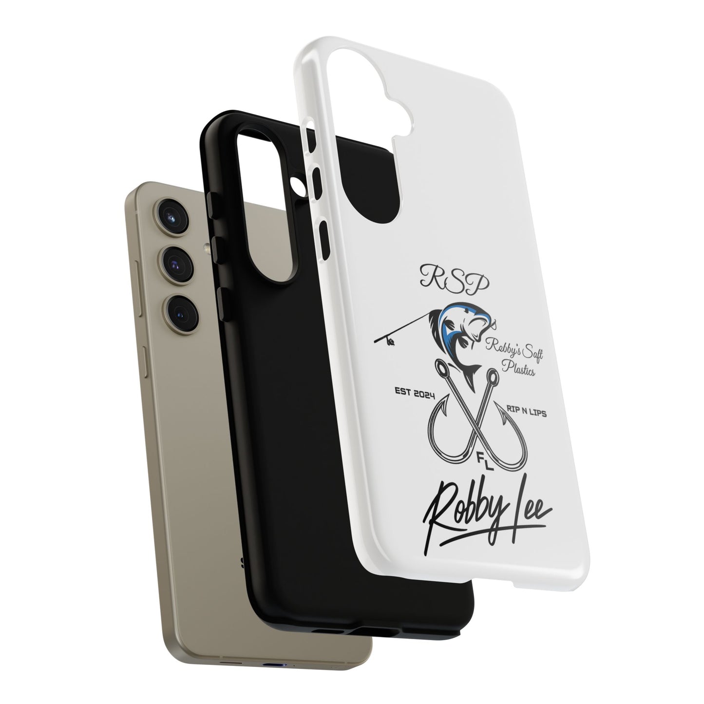Fishing Logo Phone Case — “Robby Lee” Tough Cases Protective iPhone Cover