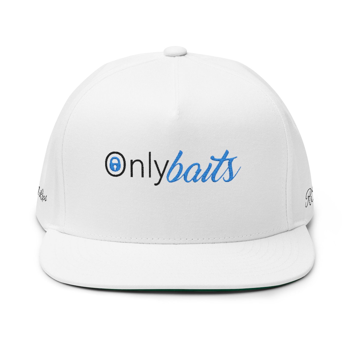 Flat Bill Cap (Embroidery)