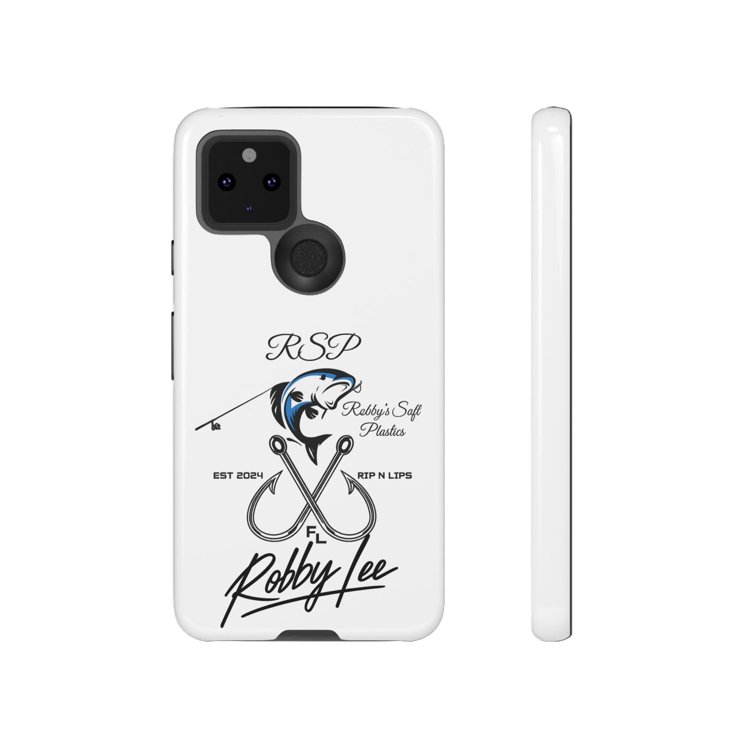Fishing Logo Phone Case — “Robby Lee” Tough Cases Protective iPhone Cover