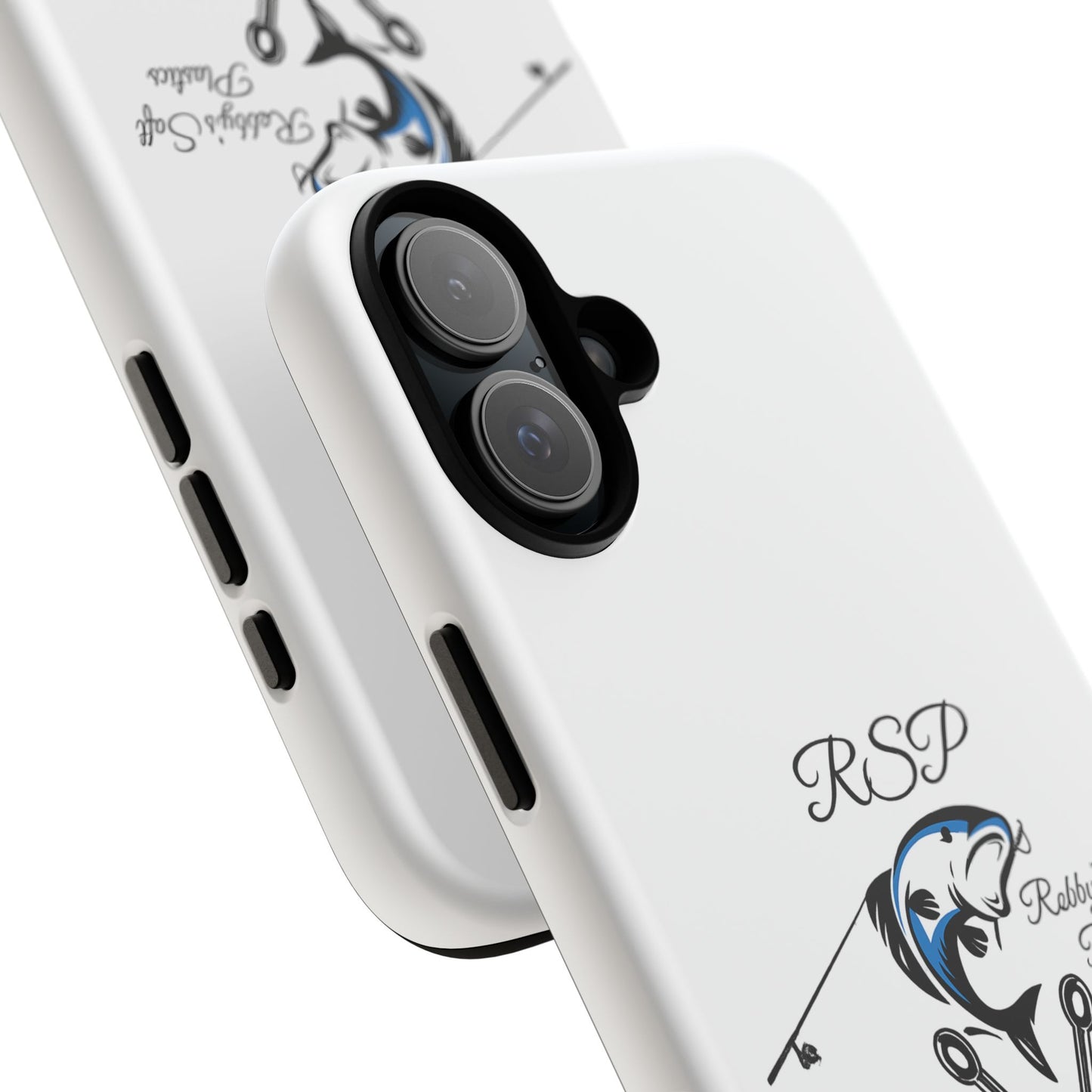 Fishing Logo Phone Case — “Robby Lee” Tough Cases Protective iPhone Cover