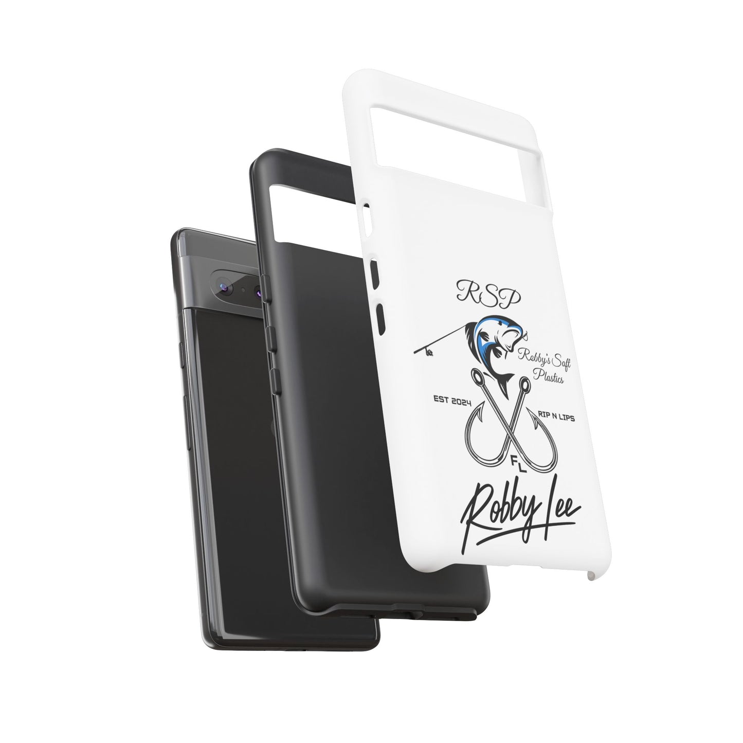 Fishing Logo Phone Case — “Robby Lee” Tough Cases Protective iPhone Cover