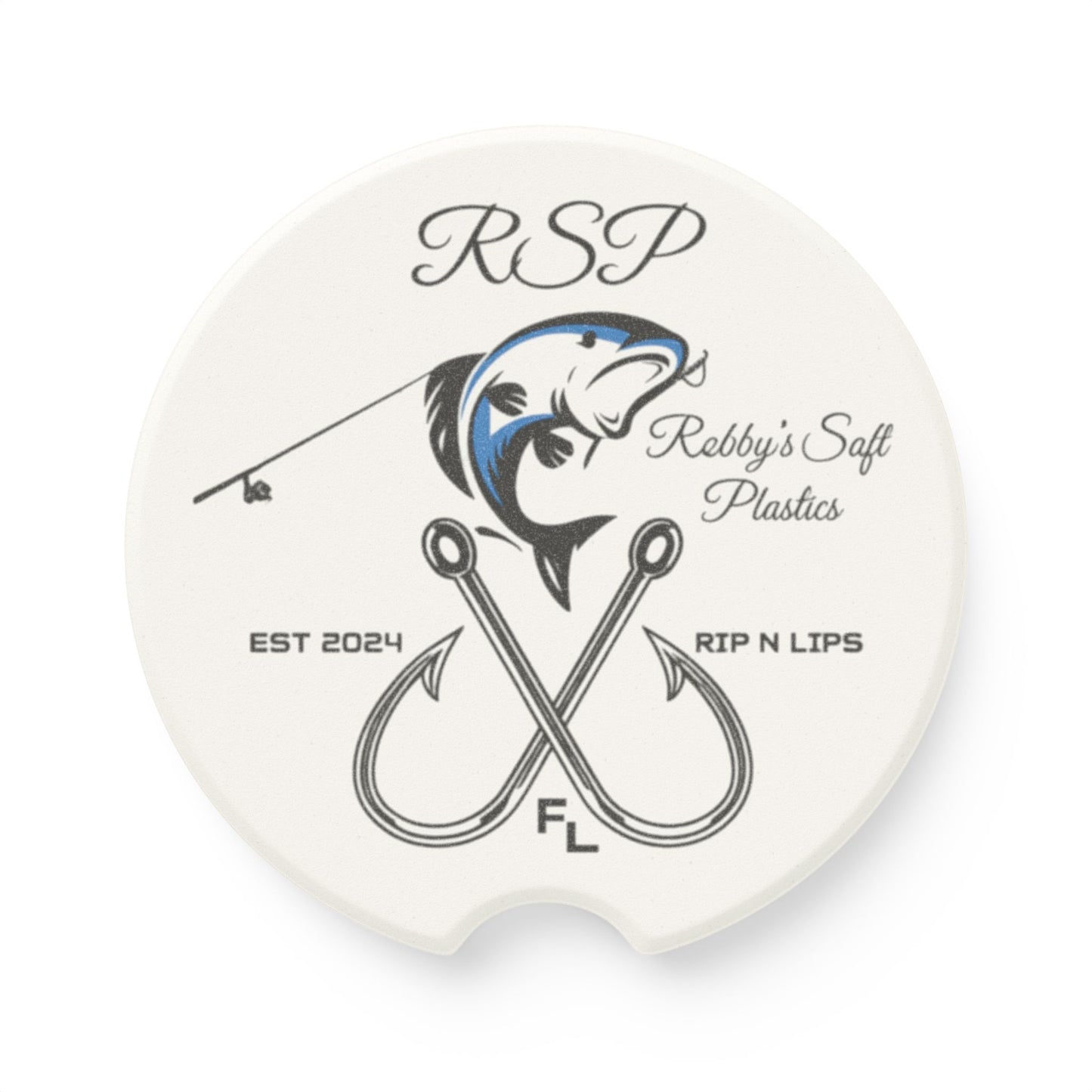 "RSP Logo" Car Coaster - RSP Soapstone Car Coasters