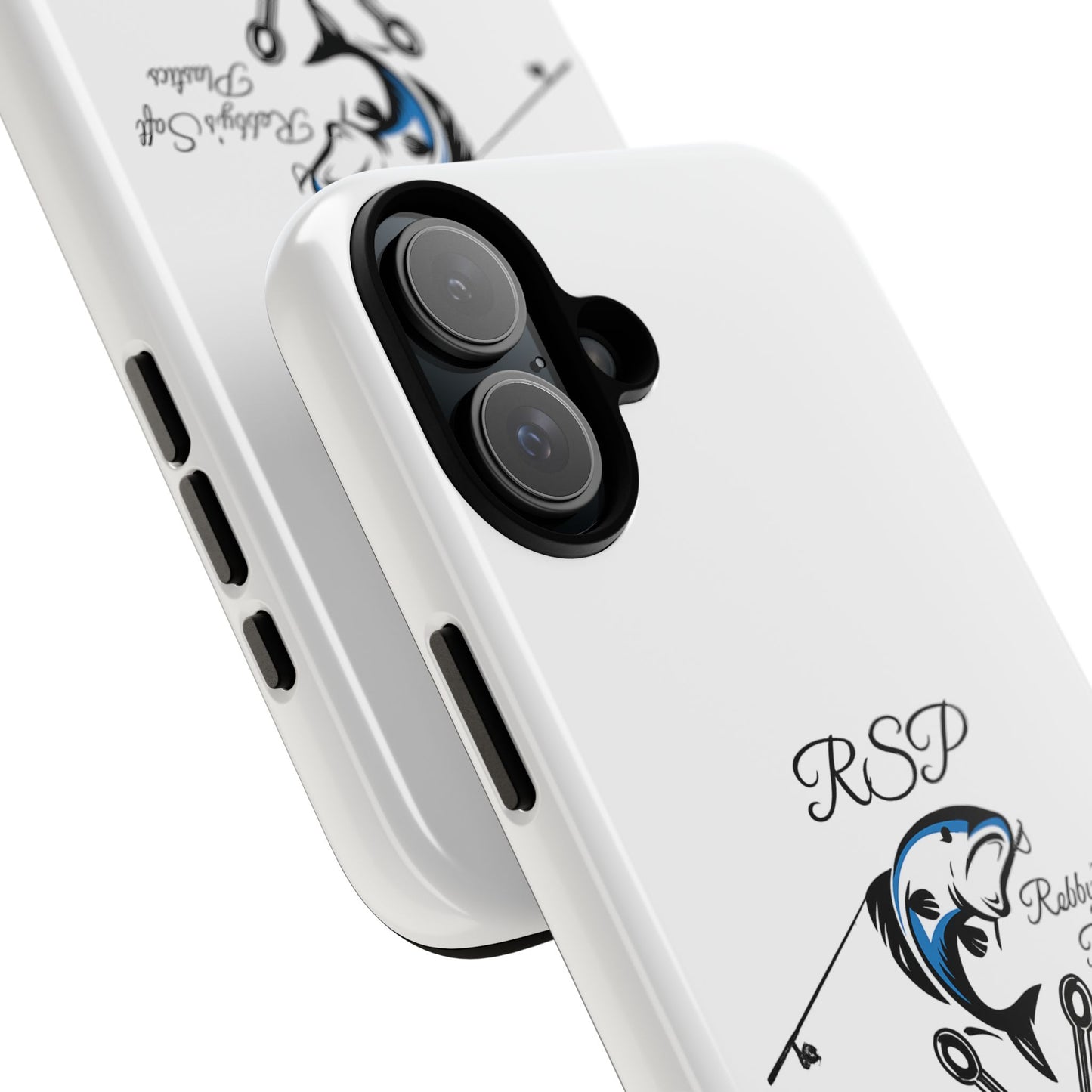 Fishing Logo Phone Case — “Robby Lee” Tough Cases Protective iPhone Cover