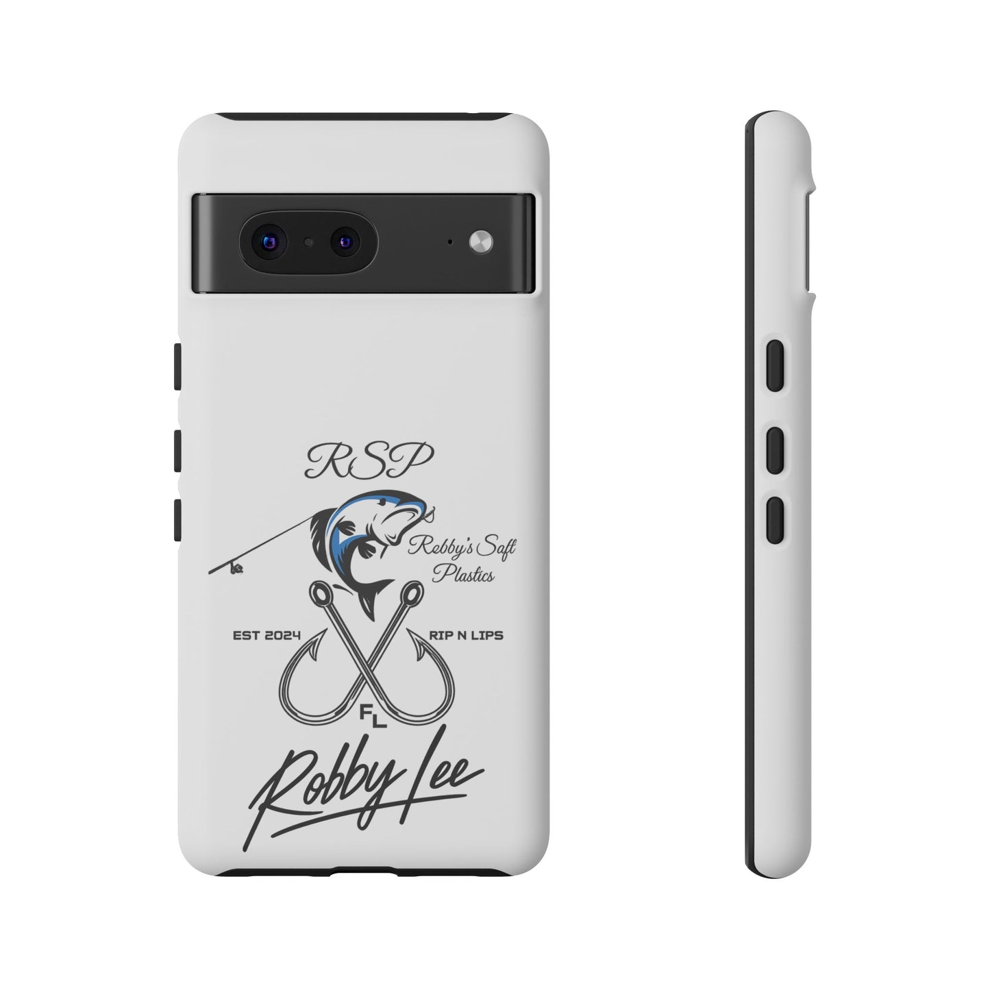 Fishing Logo Phone Case — “Robby Lee” Tough Cases Protective iPhone Cover