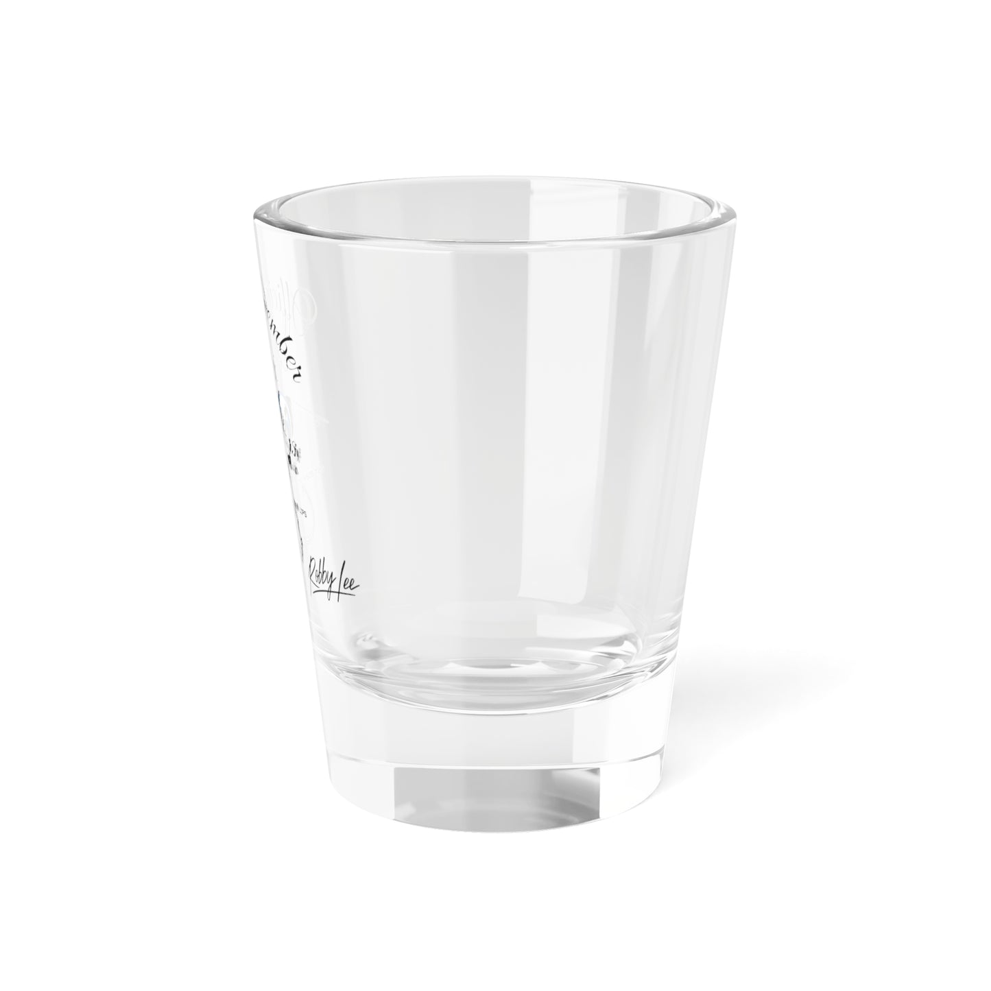 Fishing Club Shot Glass — “Official Member” 1.5oz Party Shooter Gift