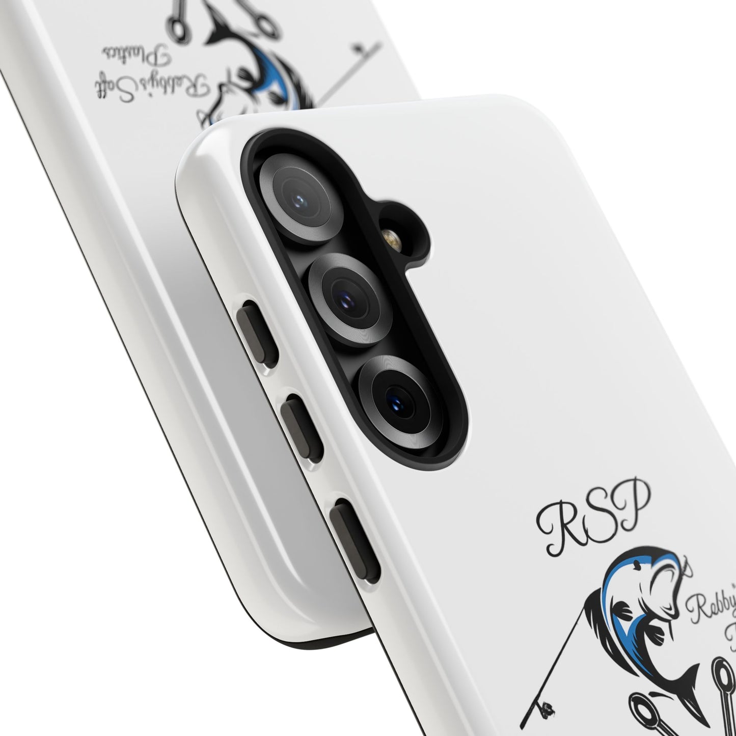 Fishing Logo Phone Case — “Robby Lee” Tough Cases Protective iPhone Cover