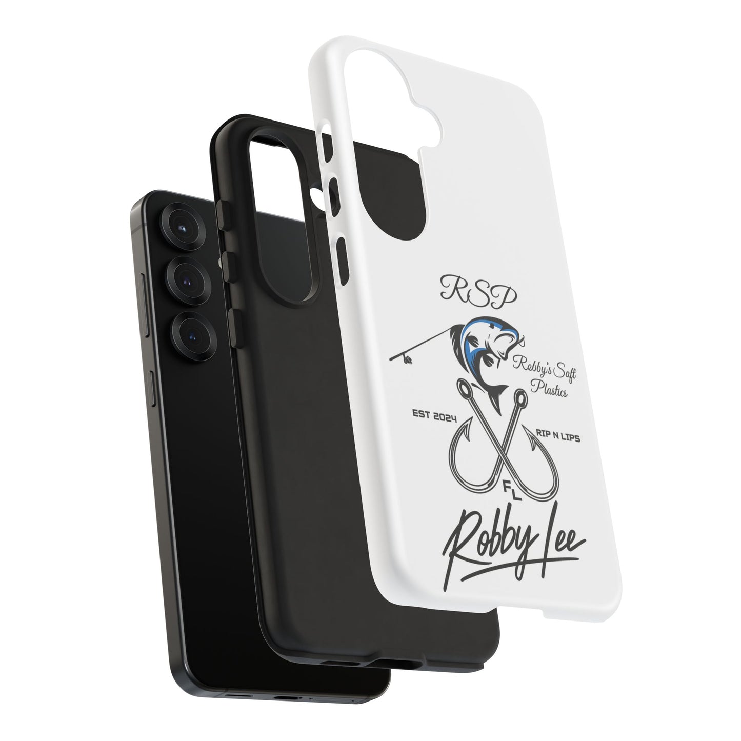 Fishing Logo Phone Case — “Robby Lee” Tough Cases Protective iPhone Cover