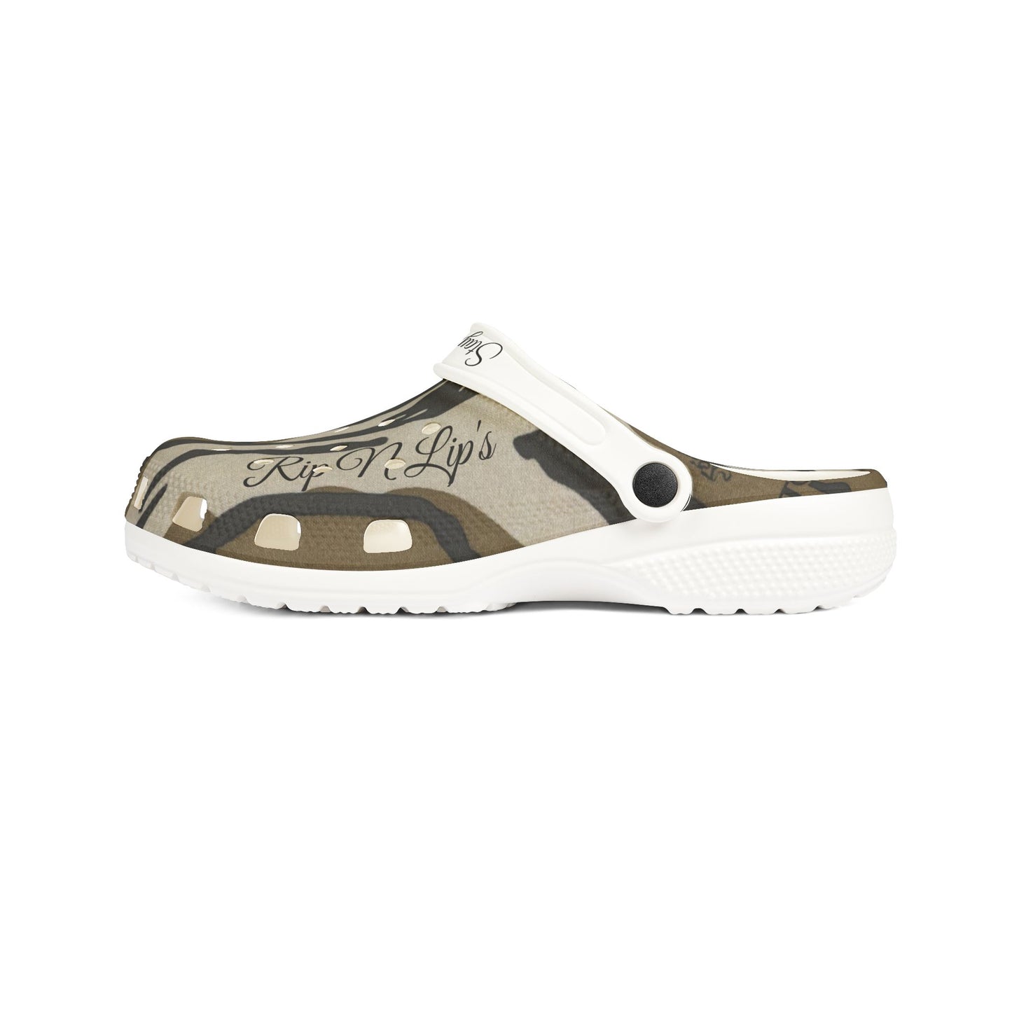 Camo "Stay Blessed" EVA Foam Clogs — Lightweight Slip-On Shoes