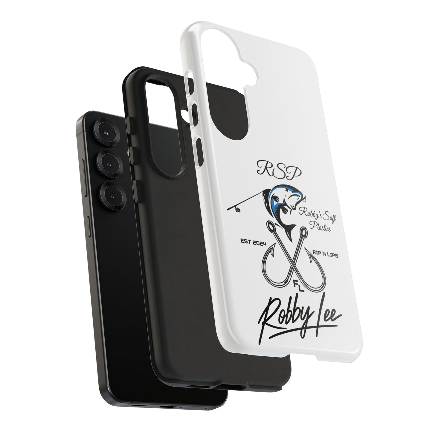 Fishing Logo Phone Case — “Robby Lee” Tough Cases Protective iPhone Cover