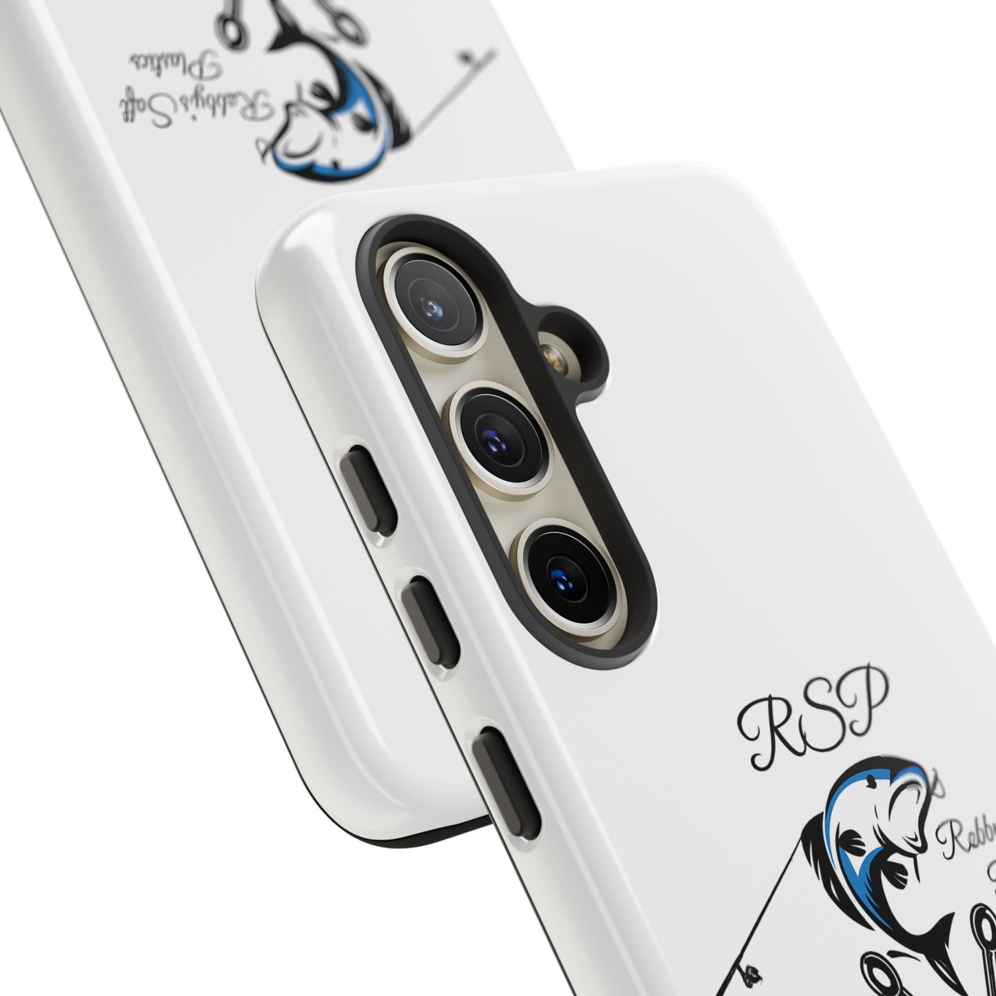 Fishing Logo Phone Case — “Robby Lee” Tough Cases Protective iPhone Cover