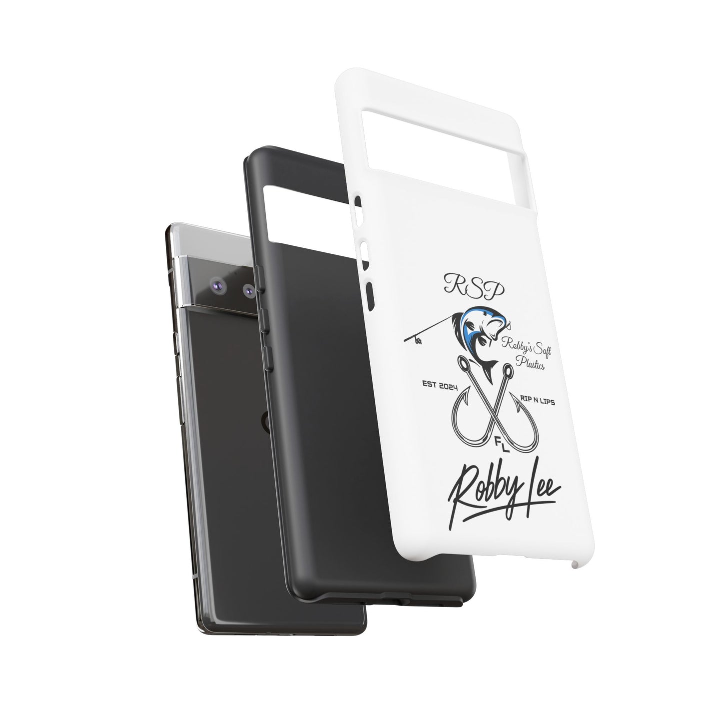 Fishing Logo Phone Case — “Robby Lee” Tough Cases Protective iPhone Cover
