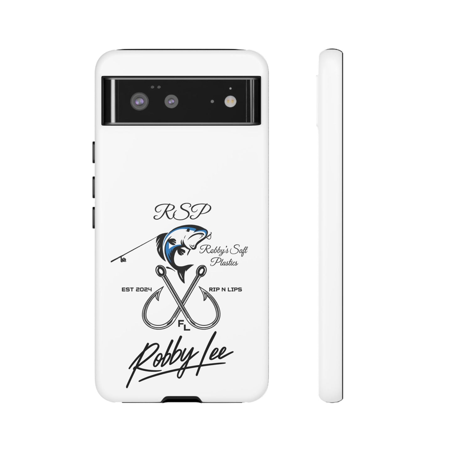 Fishing Logo Phone Case — “Robby Lee” Tough Cases Protective iPhone Cover