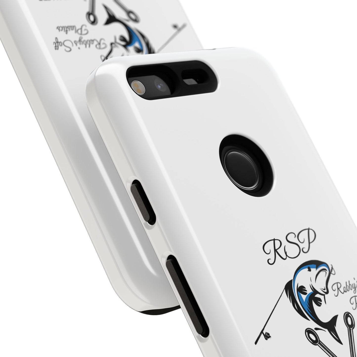 Fishing Logo Phone Case — “Robby Lee” Tough Cases Protective iPhone Cover