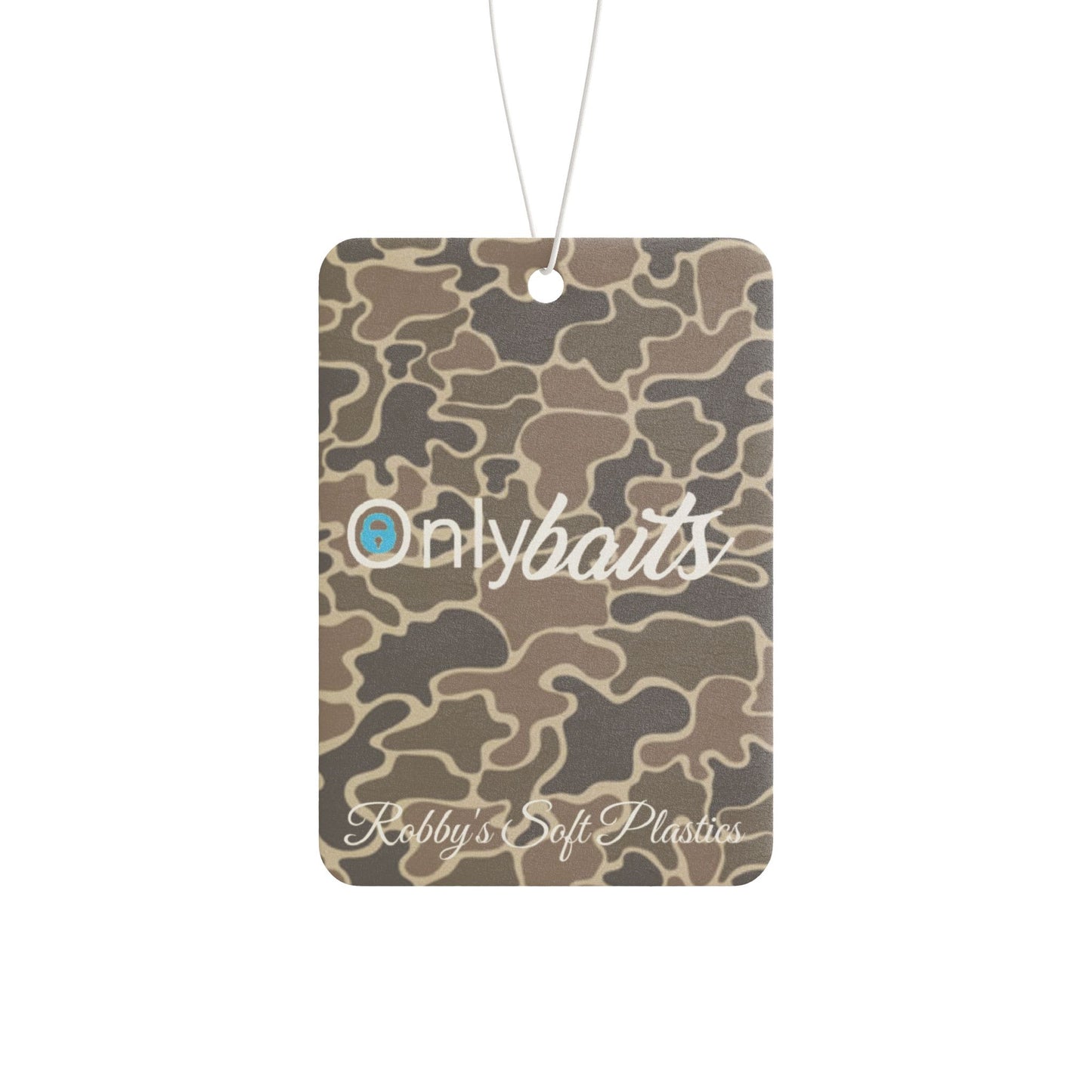 Camo Only Baits Robbys Soft Plastics air freshener