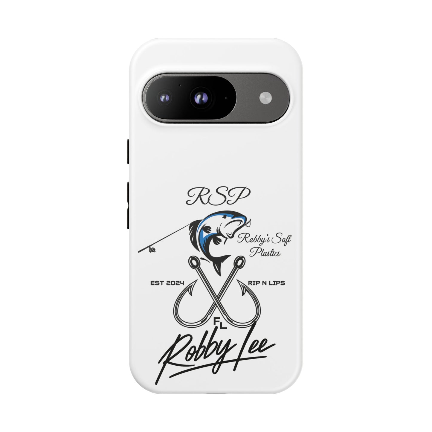 Fishing Logo Phone Case — “Robby Lee” Tough Cases Protective iPhone Cover
