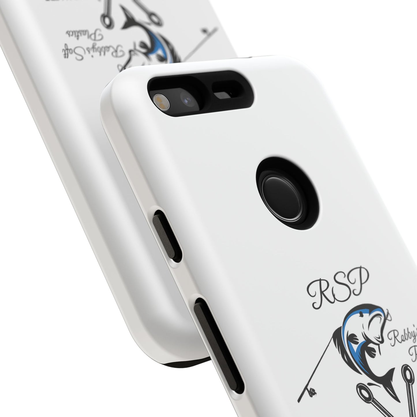 Fishing Logo Phone Case — “Robby Lee” Tough Cases Protective iPhone Cover
