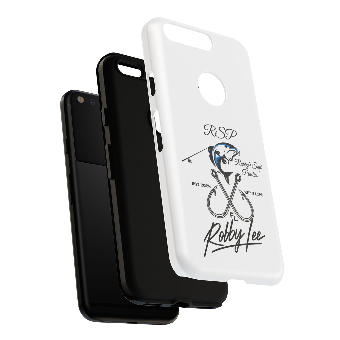 Fishing Logo Phone Case — “Robby Lee” Tough Cases Protective iPhone Cover