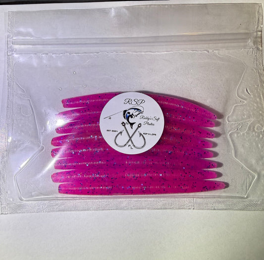 Pink Soft Plastic Senkos (8-Pack)