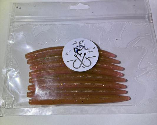Murky Pink Soft Plastic Senkos (8-Pack)