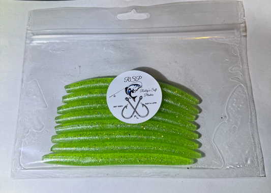 Green Apple Soft Plastic Senkos (8-Pack)