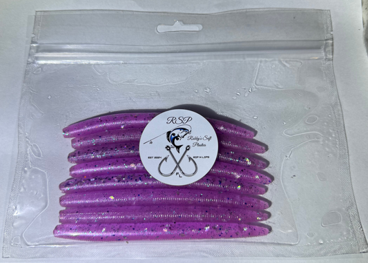 Pink Pearl Soft Plastic Senkos (8-Pack)