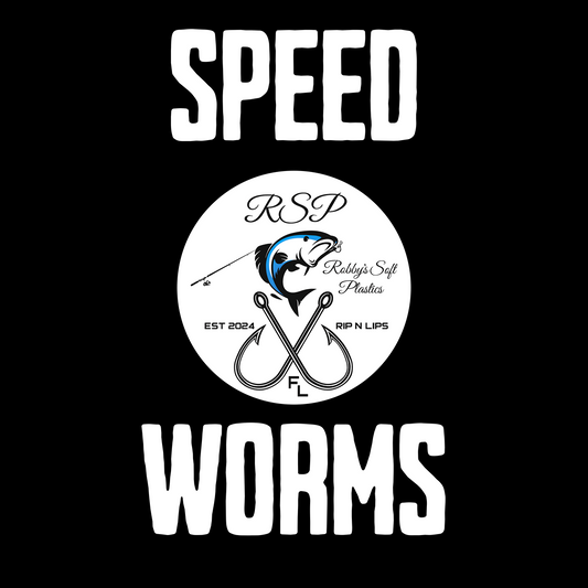 Blue Pearl Speed Worms (6-Pack)